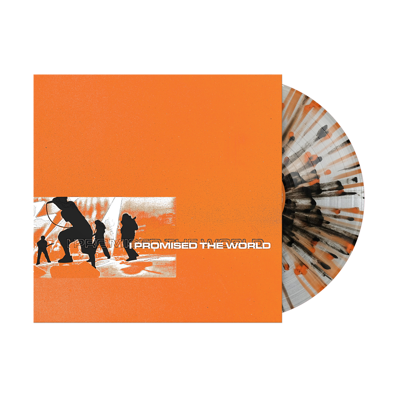I Promised the World - Vinyl (Clear with Black and Orange Splatter)