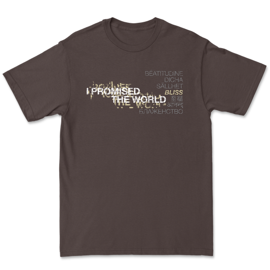 7 Languages Tee - Brown