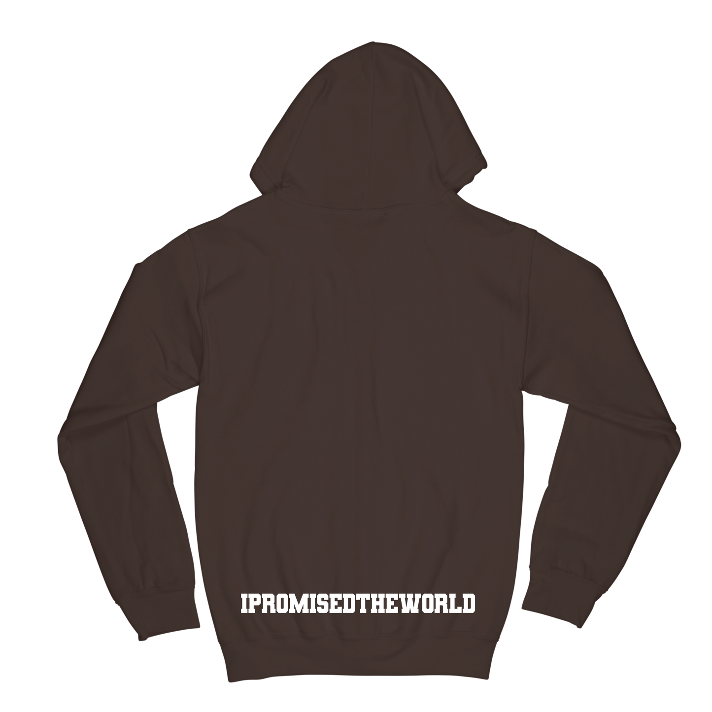 IPTW Zip Hoodie - Dark Chocolate