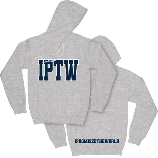 IPTW Zip Hoodie - Sport Grey
